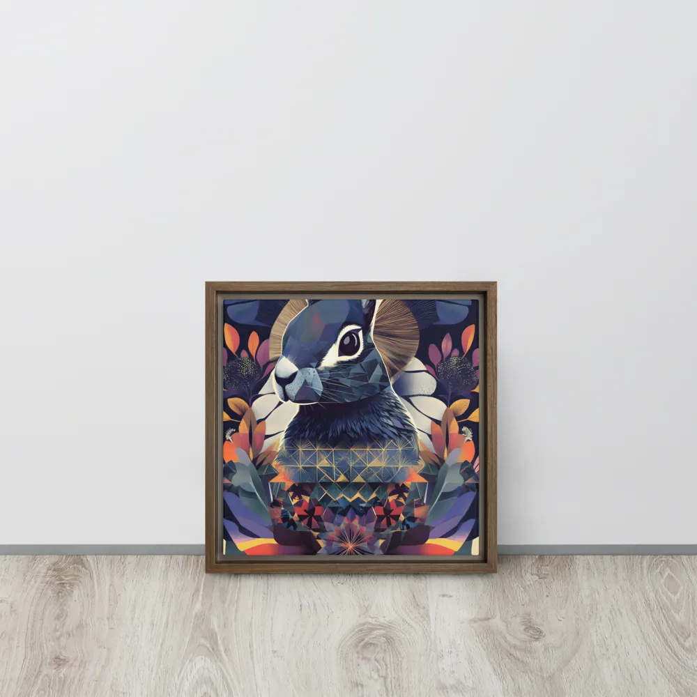 Ethereal Bunny: A Geometric Wonderland