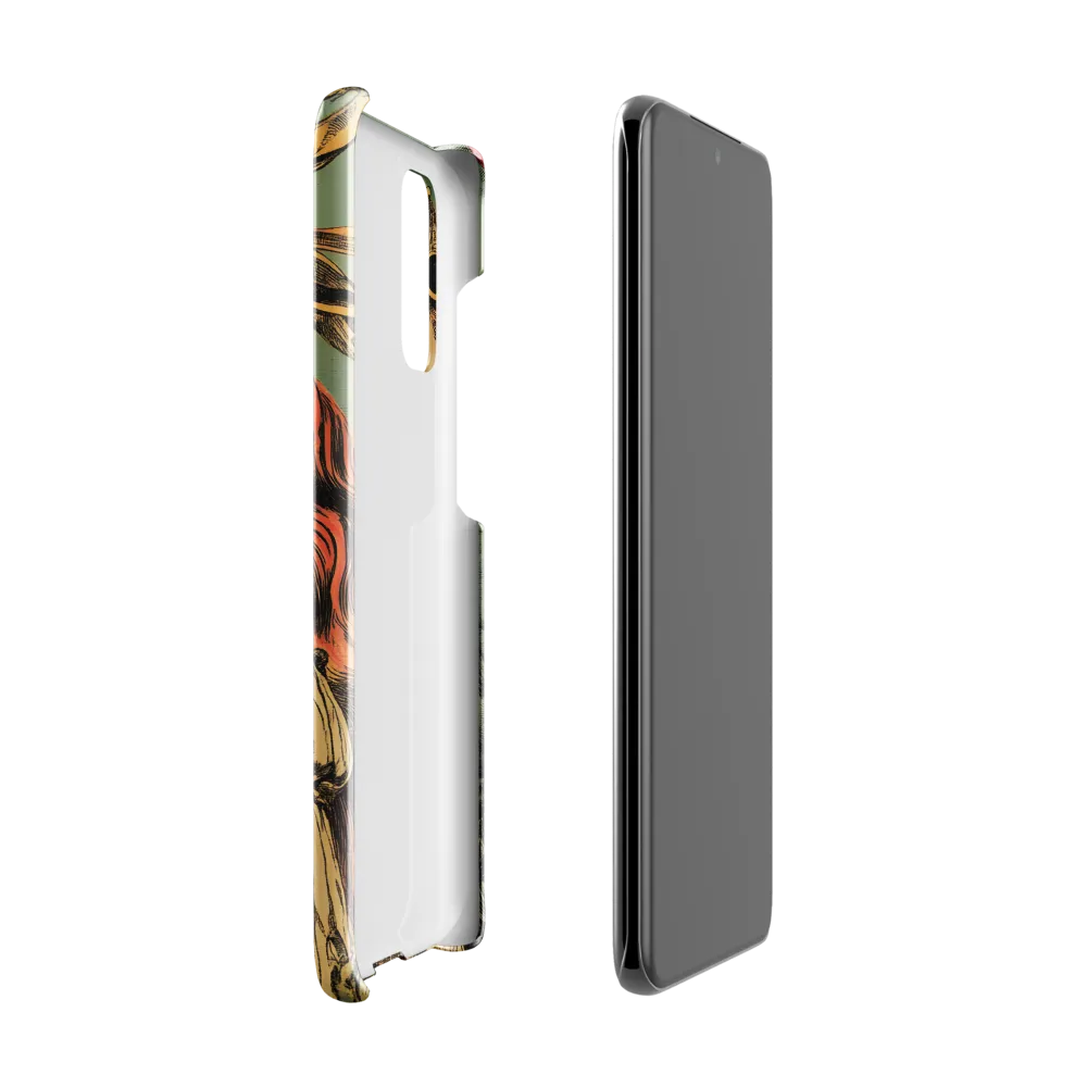 Elegance Beneath the Waves | Phone Case |  S20 | Snap Case | Glossy