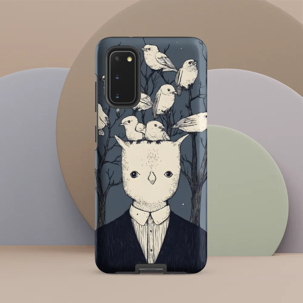 Whispers of the Avian Mind | Phone Case |  S20 | Tough Case | Matte