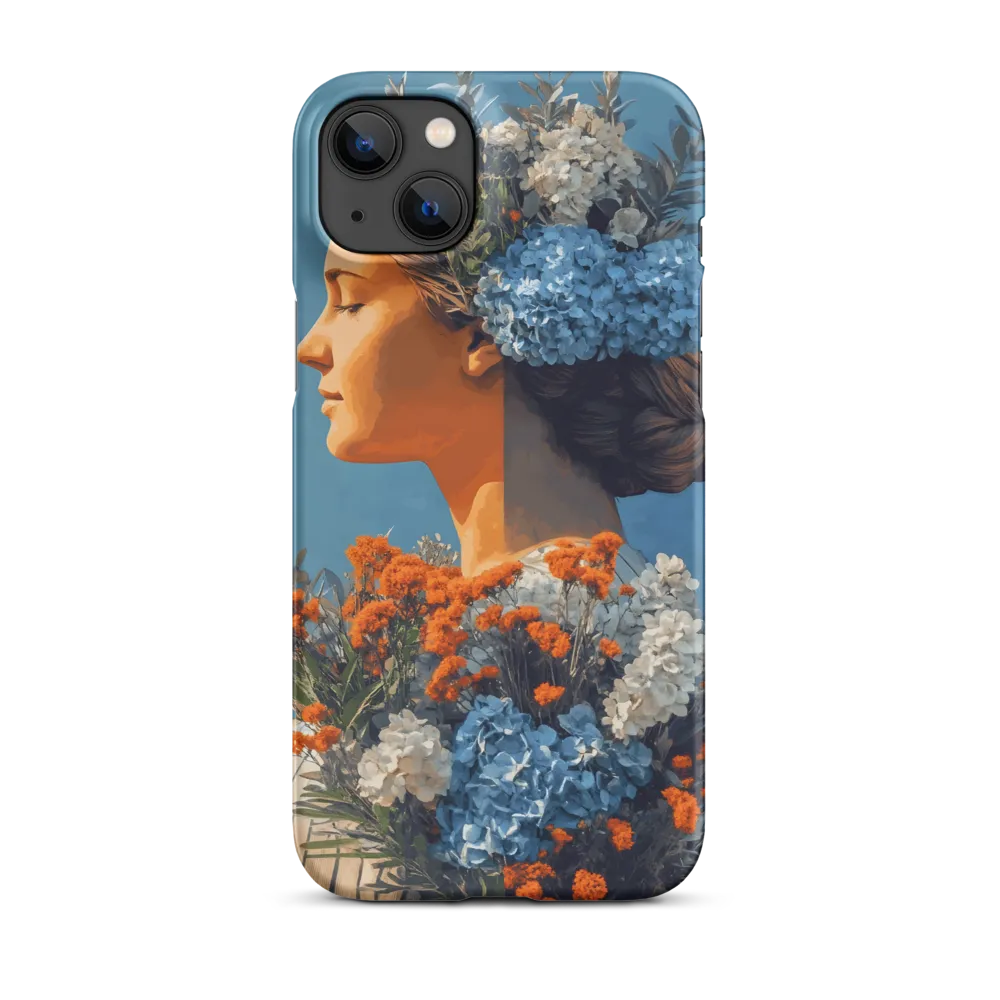 Floral Reverie: A Portrait of Serenity