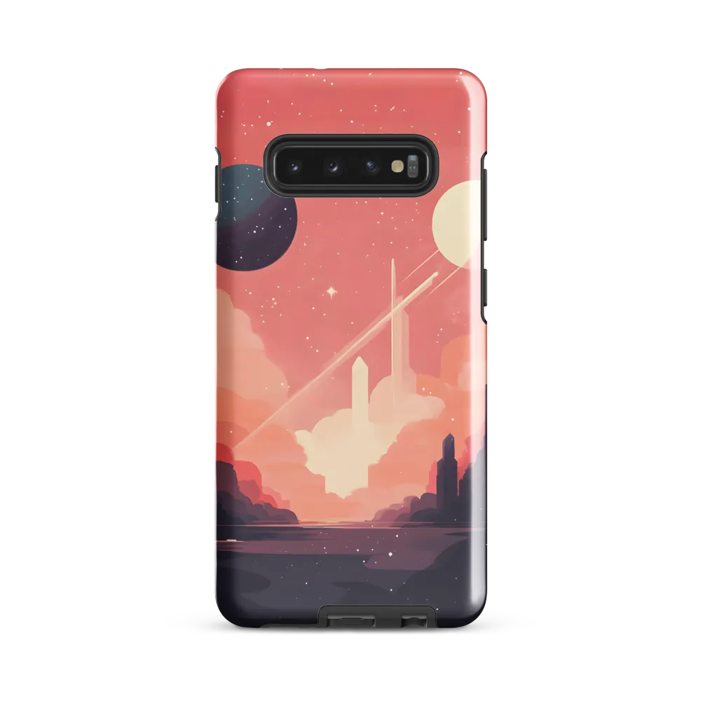 Celestial Serenity | Phone Case |  S10 Plus | Tough Case | Glossy