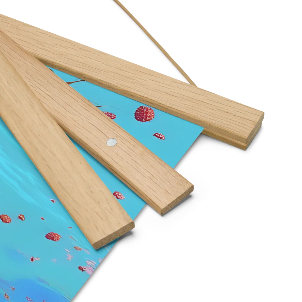 Whispers of Freedom | Poster With Oak Wood Hanger | 18″×18″