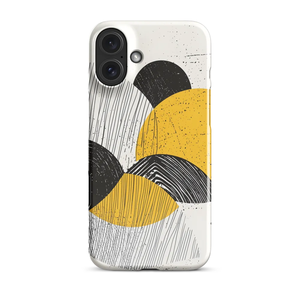 Dynamic Harmony in Black and Yellow