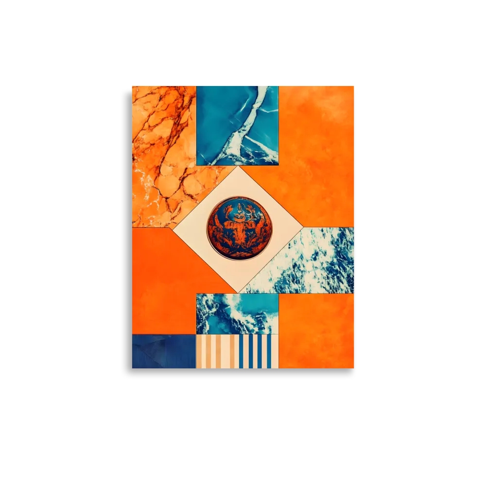 Harmonious Encounters: Abstract Geometry | Poster | 11″×14″