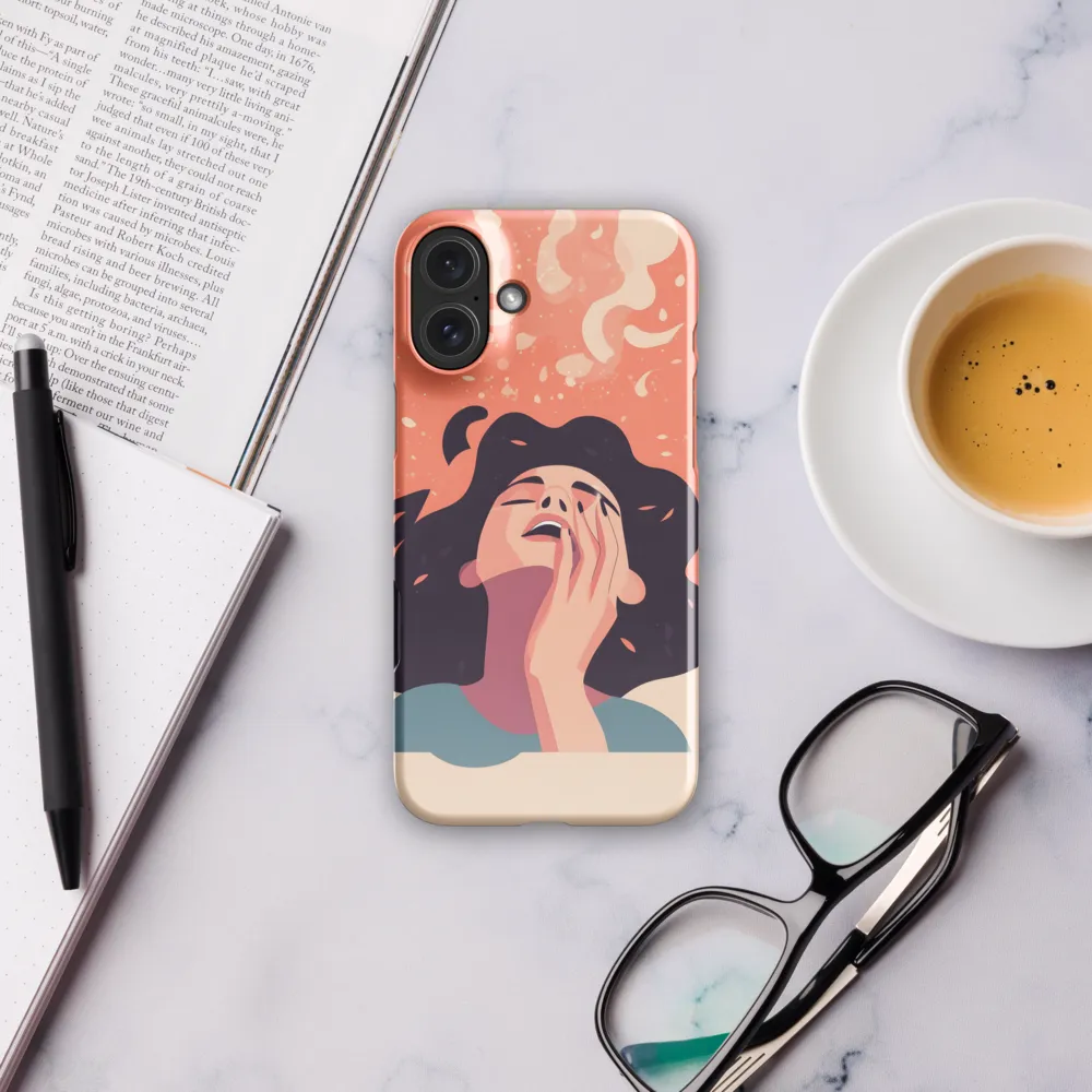 Whispers of Reflection | Phone Case |  16 Plus | Snap Case | Glossy