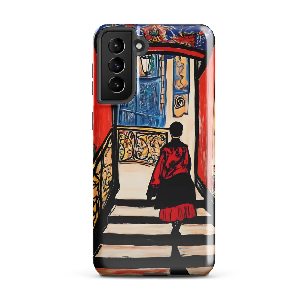 Walking Through Memories | Phone Case |  S21 Plus | Tough Case | Glossy