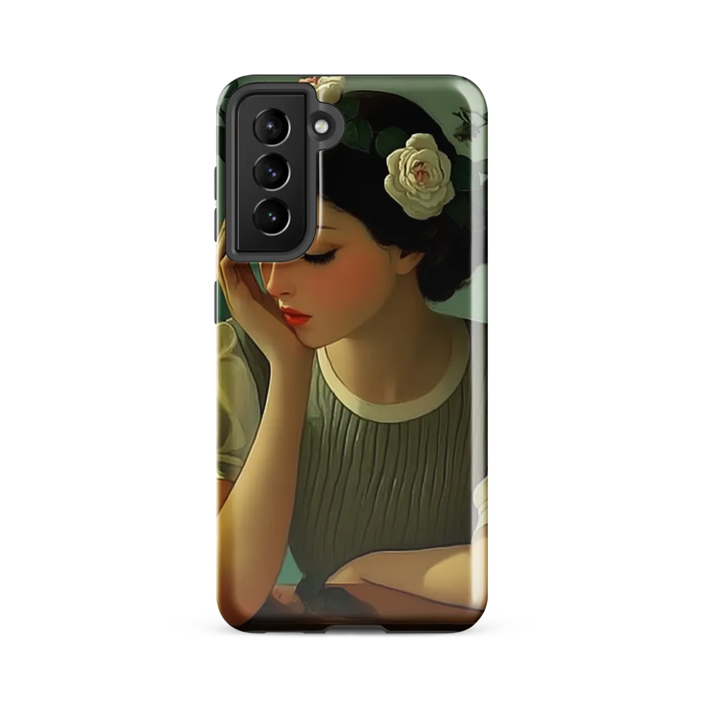Whispers of Serenity | Phone Case |  S21 FE | Tough Case | Glossy