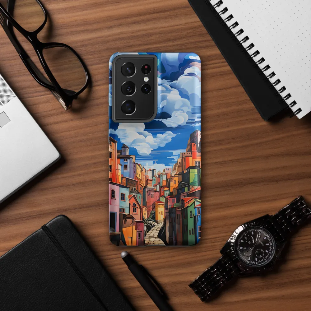 Whimsical Heights: A Vibrant Cityscape