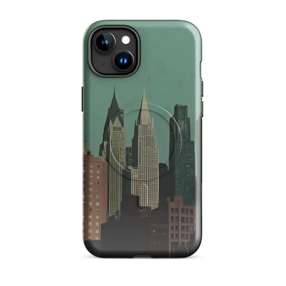 Urban Nostalgia: A Retro Cityscape