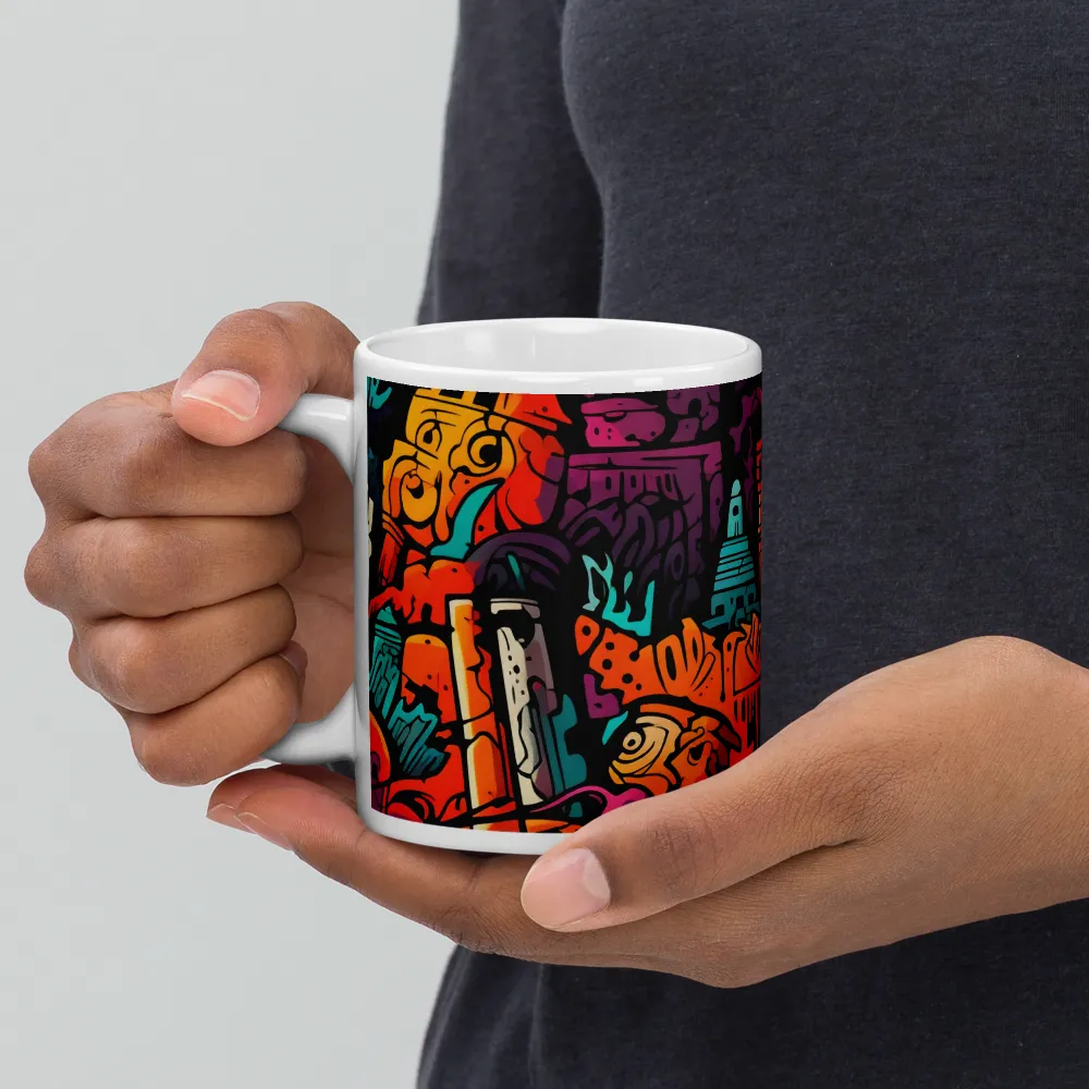 Vibrant Urban Surrealism | Mugs | Multiple Sizes & Colors