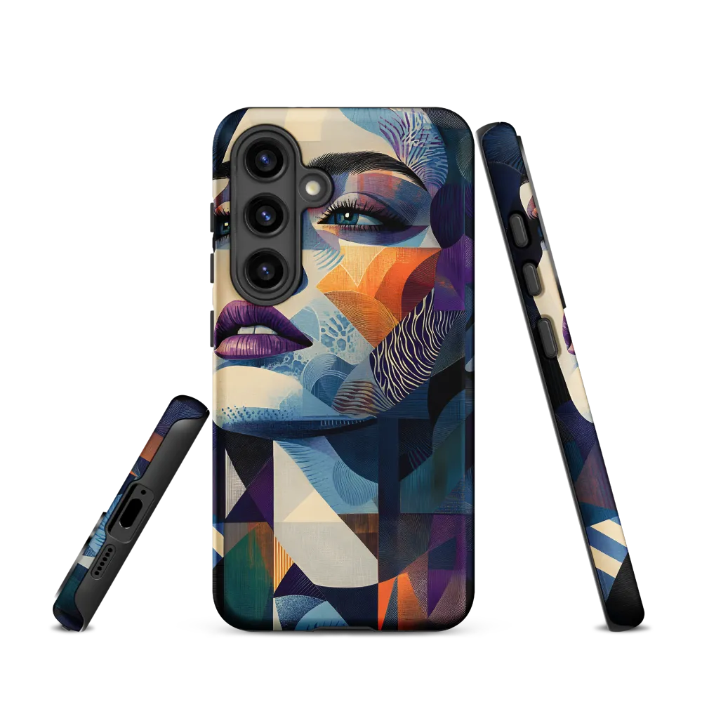 Fragmented Mystery: A Modern Portrait