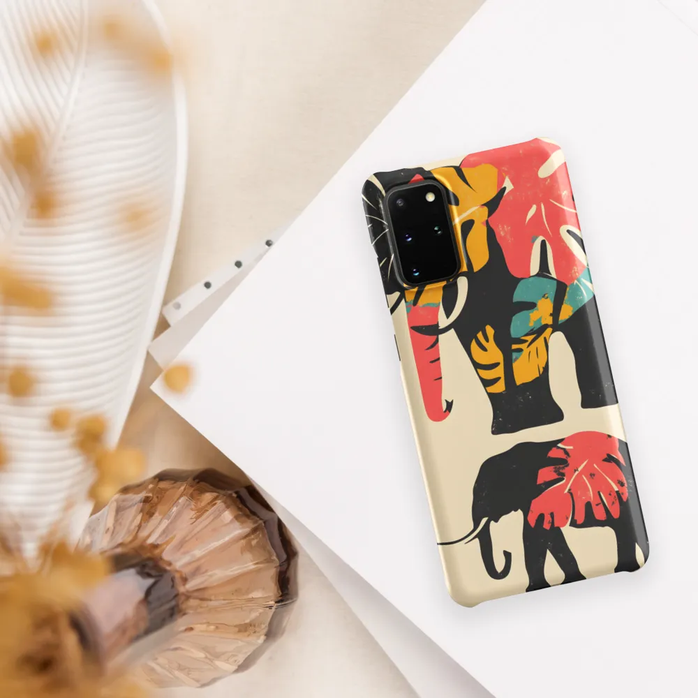 Tropical Elegance: The Elephant's Dance