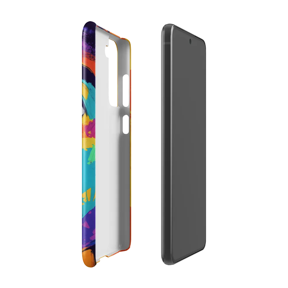 Whispers of Curiosity | Phone Case |  S21 FE | Snap Case | Glossy