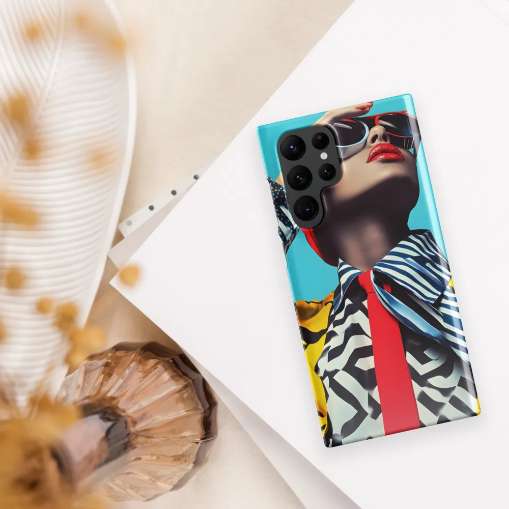 Chic Confidence in Bold Patterns