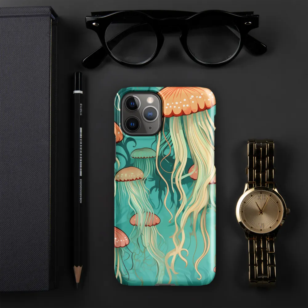 Ethereal Dance of Jellyfish | Phone Case |  11 Pro | Snap Case | Glossy