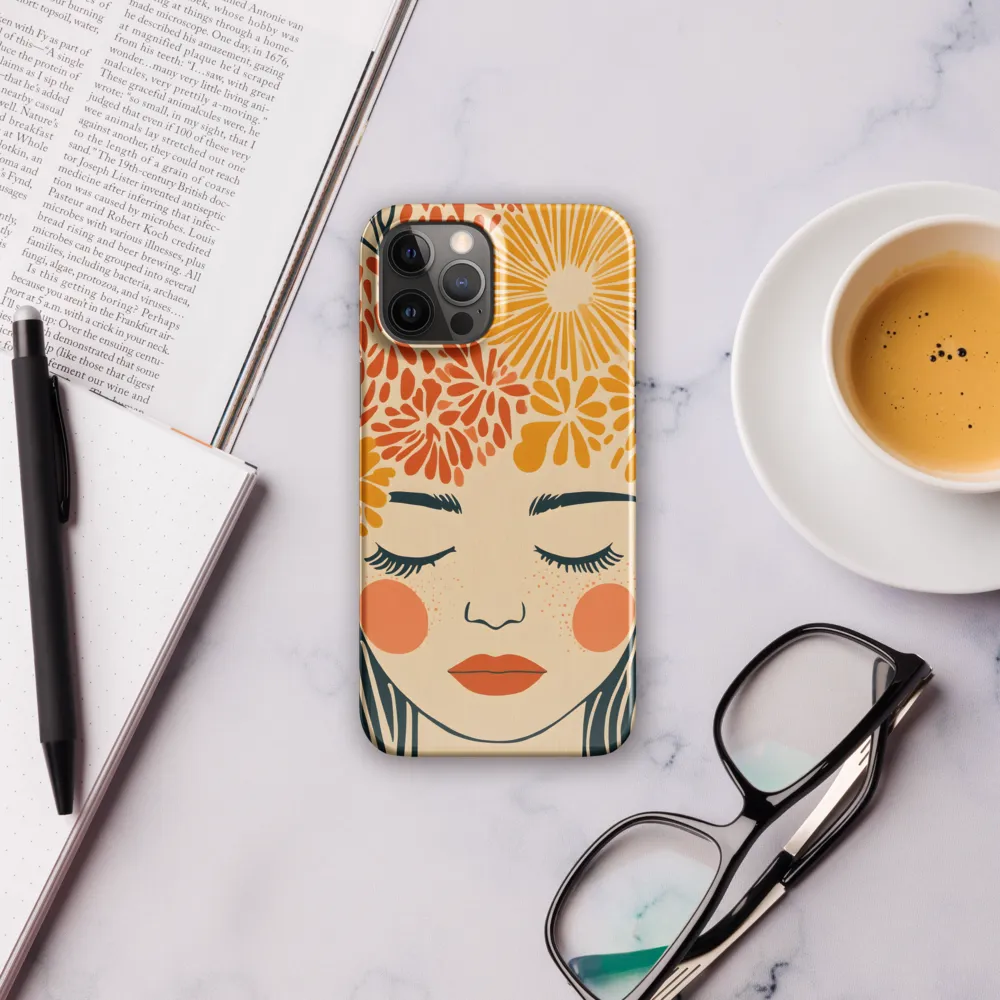 Serenity in Bloom | Phone Case |  12 Pro Max | Snap Case | Glossy