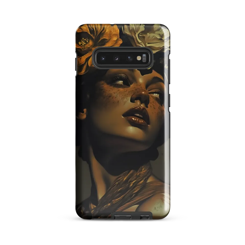 Gilded Serenity | Phone Case |  S10 Plus | Tough Case | Glossy