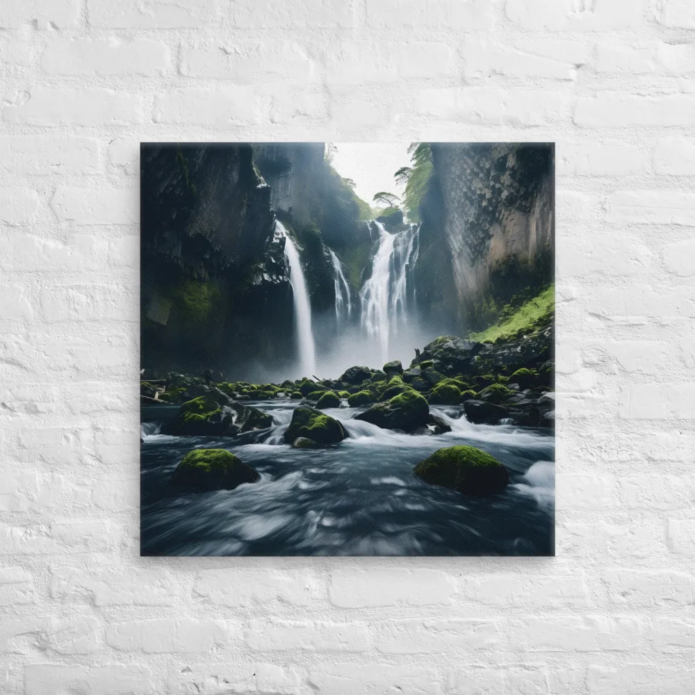 Whispers of the Falls | Canvas | 28″×28″