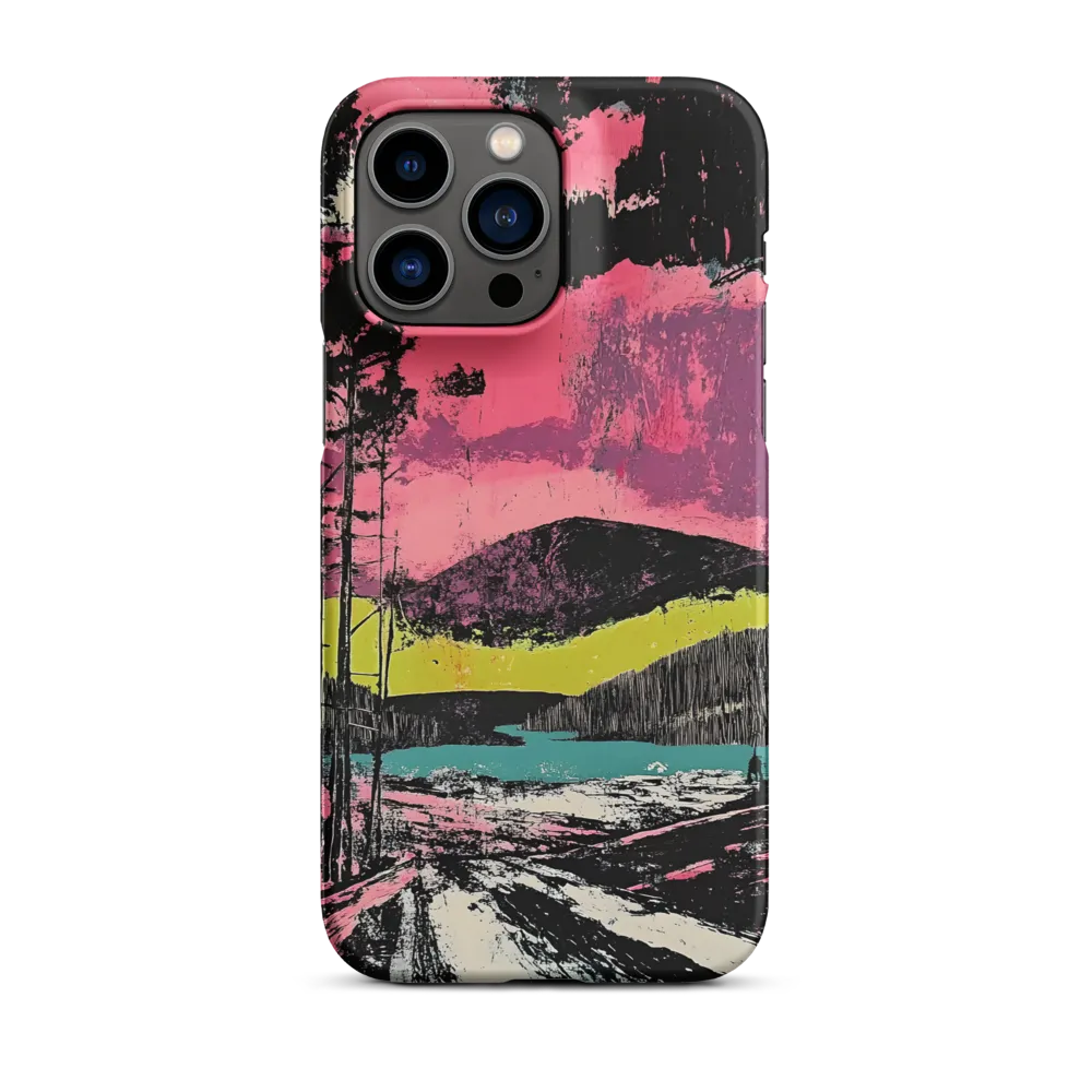 Vibrant Horizons: A Landscape in Contrast