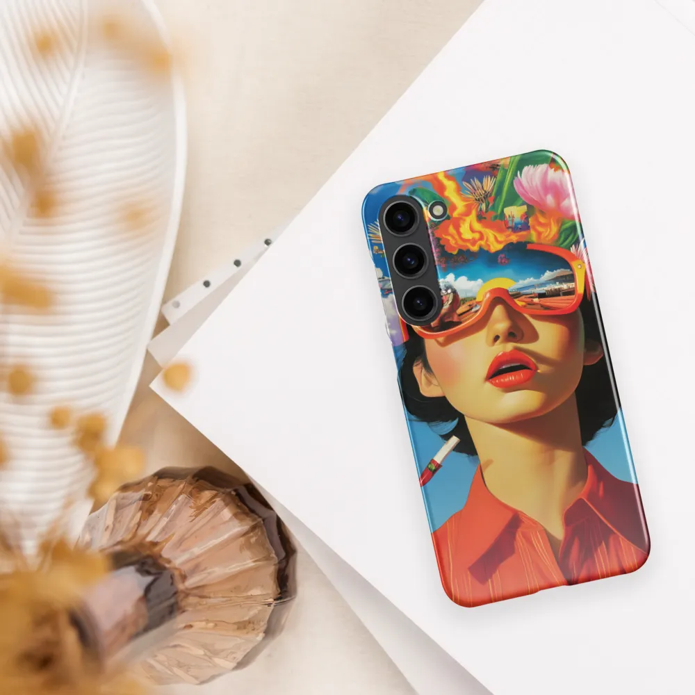 Reflections of Whimsy | Phone Case |  S23 Plus | Snap Case | Glossy