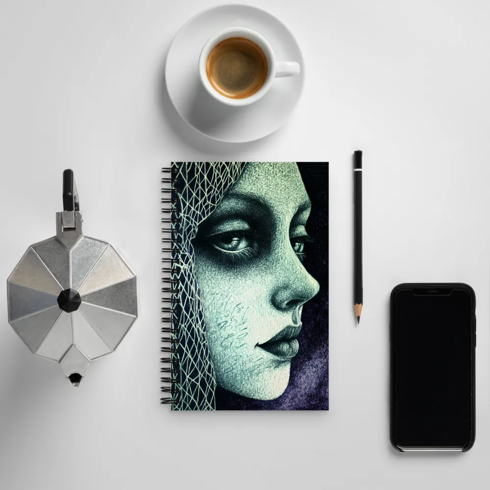 Veiled Mystery | Spiral Notebook