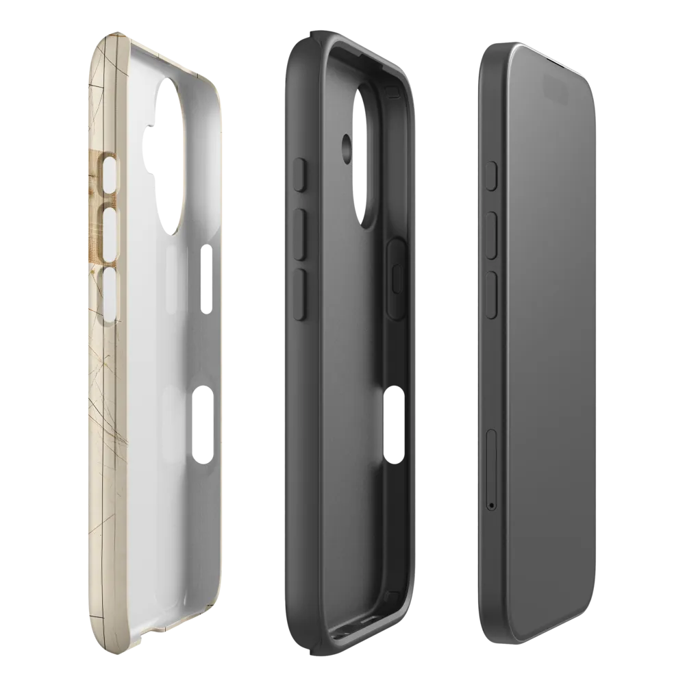 Elegance in Lines | Phone Case |  16 | Tough Case | Matte