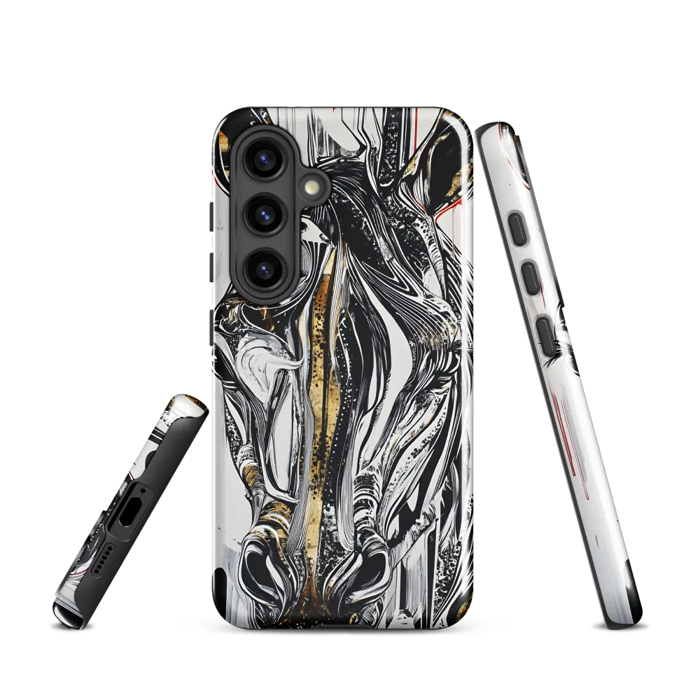 Ethereal Majesty: The Abstract Zebra