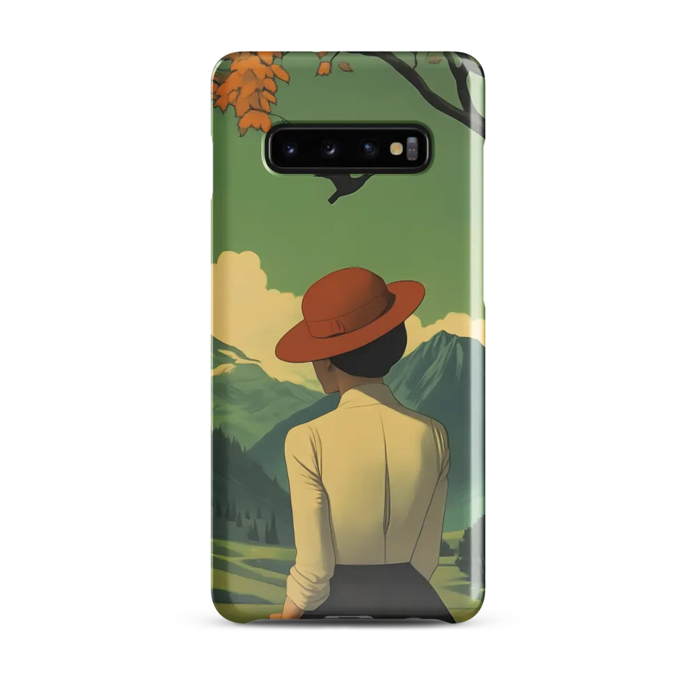 A Moment of Reflection | Phone Case |  S10 Plus | Snap Case | Glossy