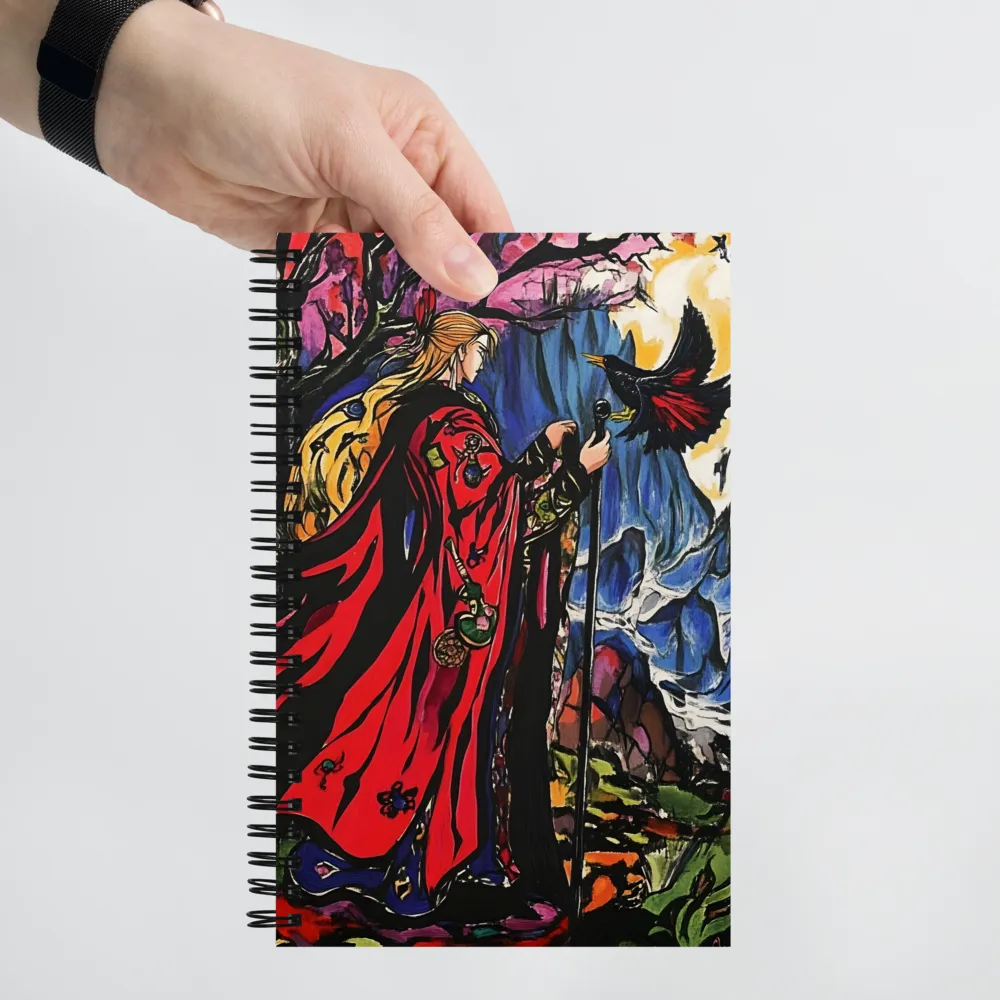 Guardian of the Mystical Realm | Spiral Notebook