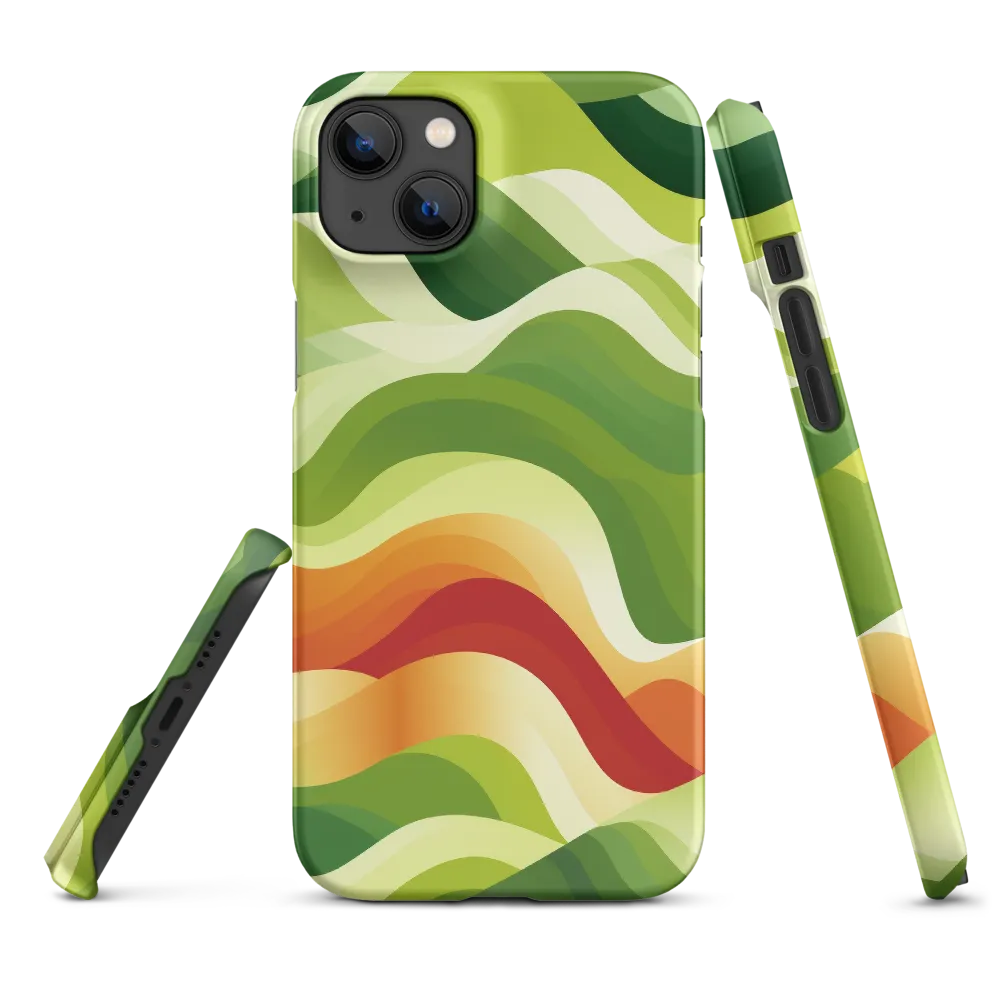 Waves of Nature | Phone Case |  14 Plus | Snap Case | Matte