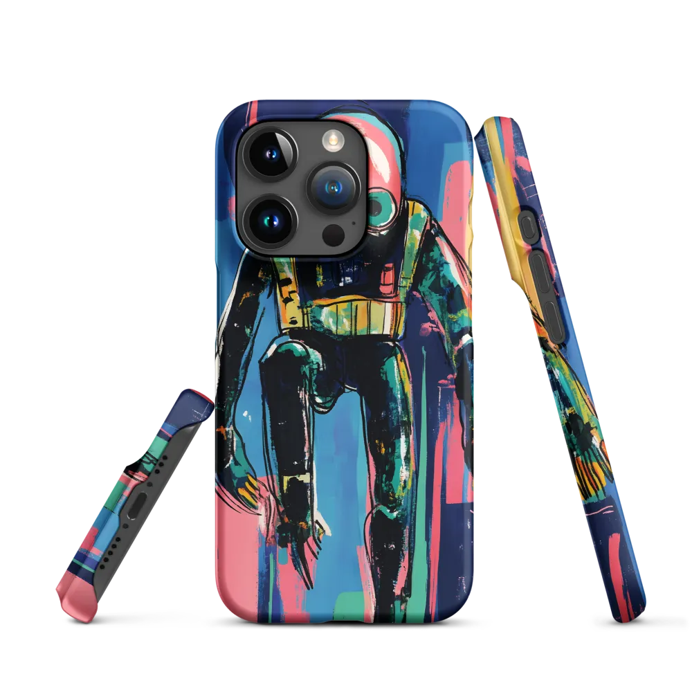 Diver in Vibrant Motion