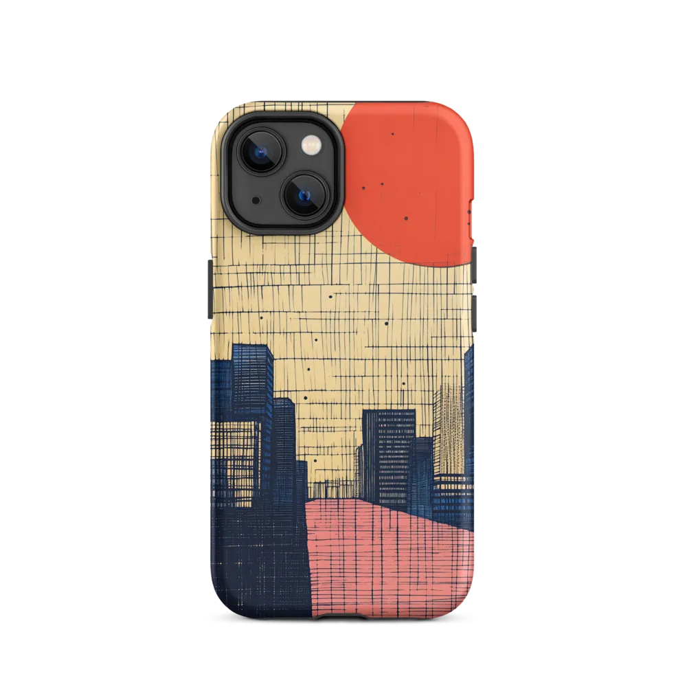 Urban Echoes: A Minimalist Cityscape