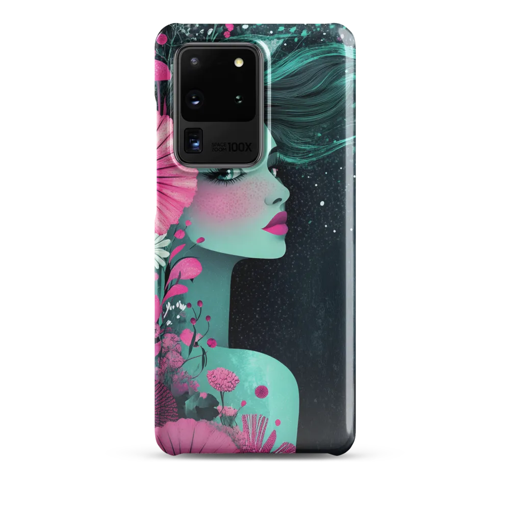 Floral Harmony: Portrait of Serenity