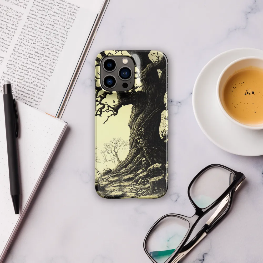 Whispers of Ancient Roots | Phone Case |  14 Pro Max | Snap Case | Glossy