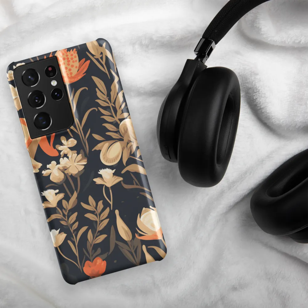 Floral Harmony: A Dance in the Dark