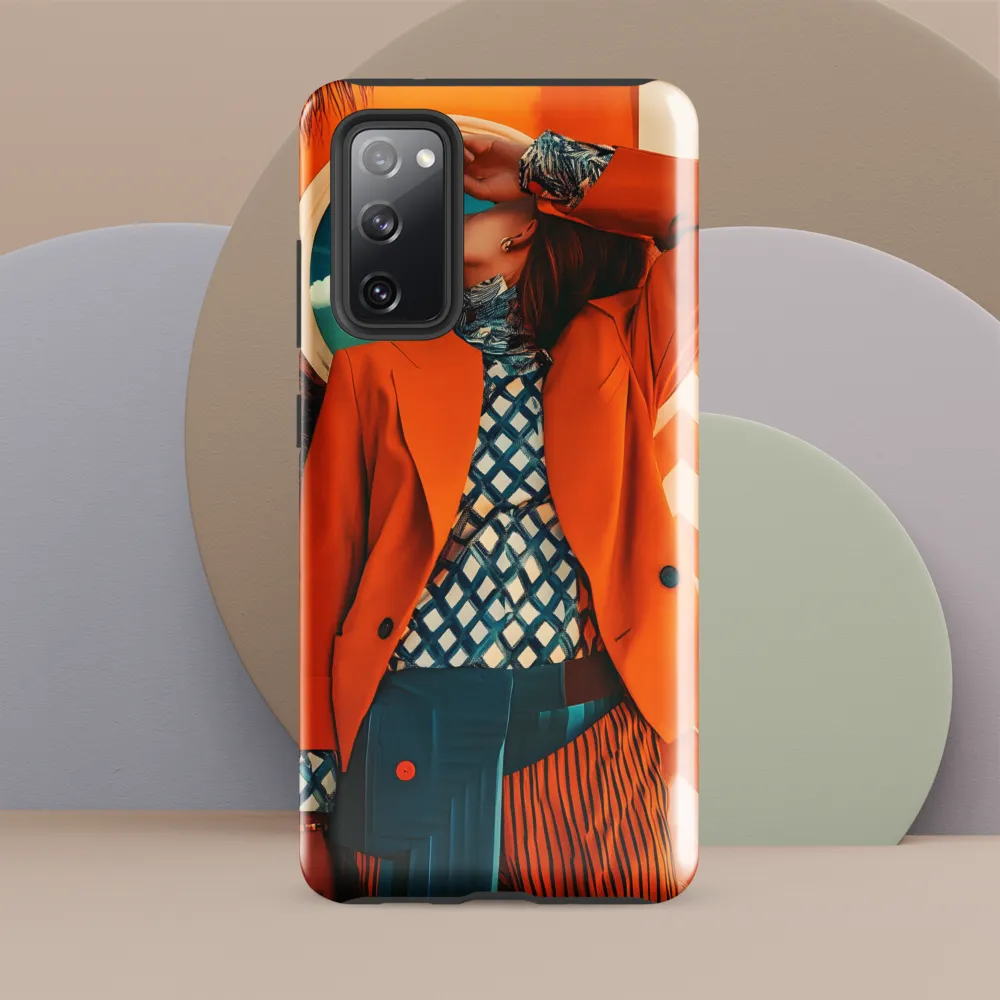 Vibrant Interplay: A Fusion of Fashion and Nature