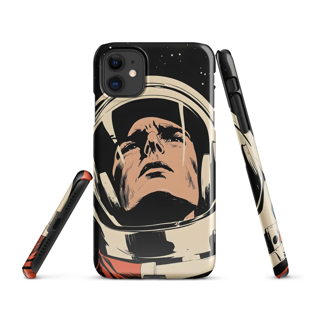 Gaze of the Astronaut | Phone Case |  11 | Snap Case | Glossy