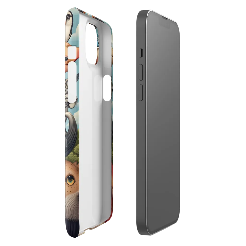 Harmonious Echoes of Wildlife | Phone Case |  14 Plus | Snap Case | Glossy