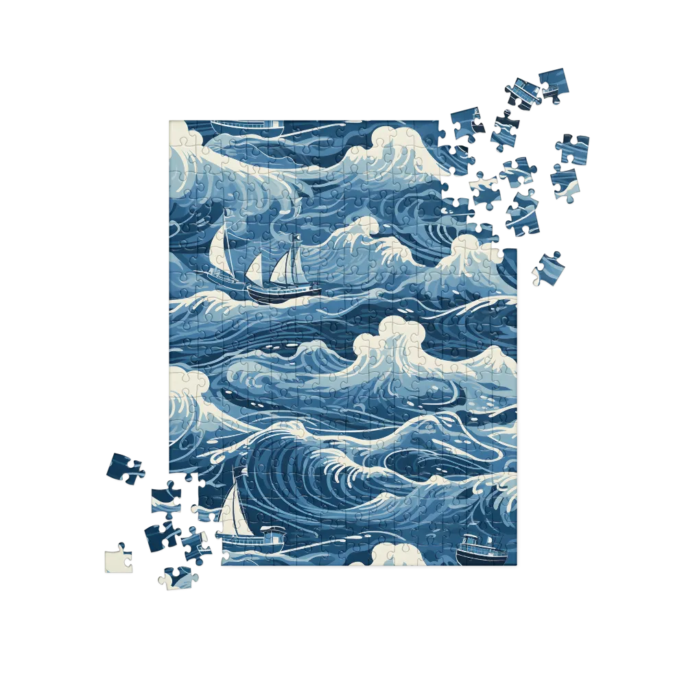 Nautical Dreams: Waves of Adventure | Jigsaw Puzzle | 252/520 pieces