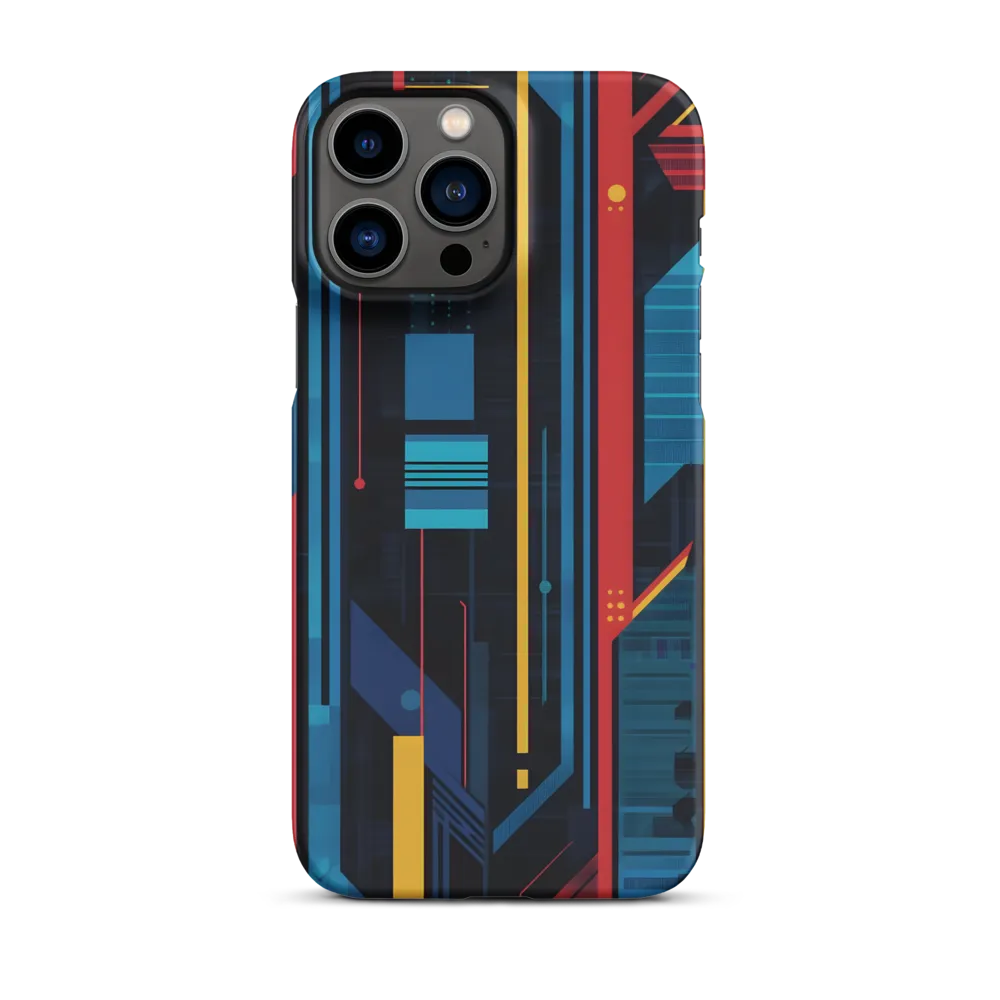 Symphony of Lines | Phone Case |  13 Pro Max | Snap Case | Matte