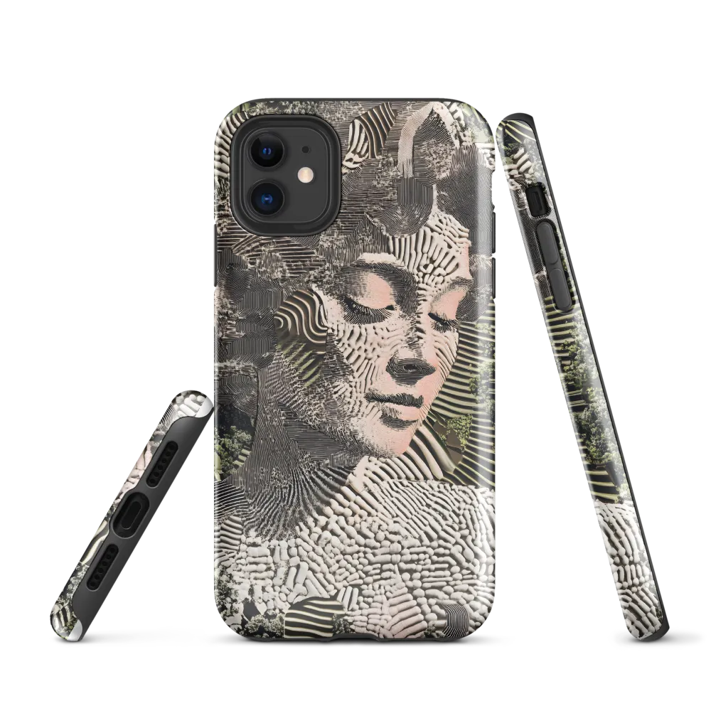Ethereal Blend of Nature and Humanity | Phone Case |  11 | Tough Case | Glossy