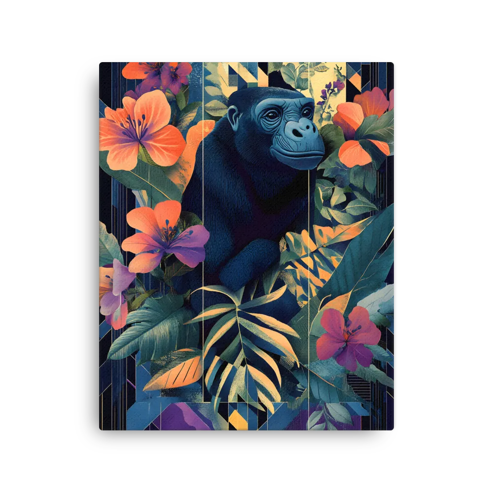 Harmony of Nature and Geometry | Thin Canvas | 16″×20″