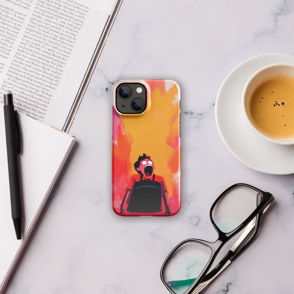 Eruption of Emotions | Phone Case |  13 Mini | Snap Case | Glossy