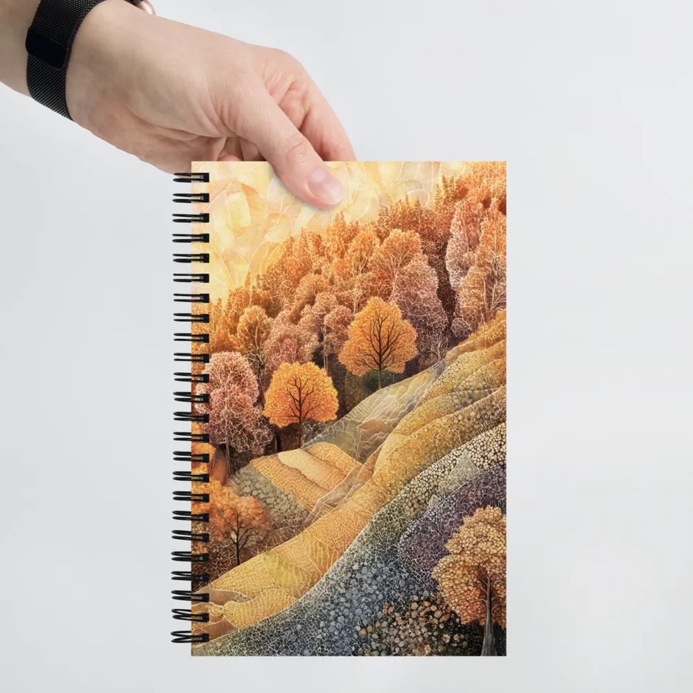 Autumn's Embrace | Spiral Notebook