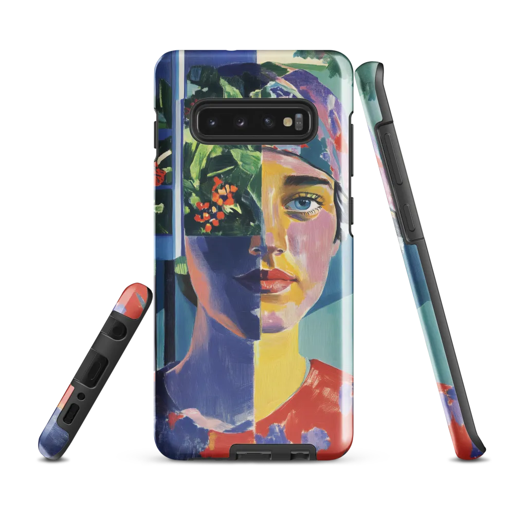 Nature's Reflection: A Portrait of Harmony | Phone Case |  S10 Plus | Tough Case | Glossy