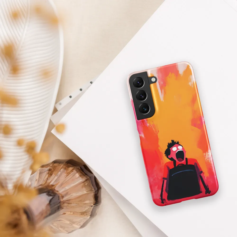 Eruption of Emotions | Phone Case |  S22 | Snap Case | Matte