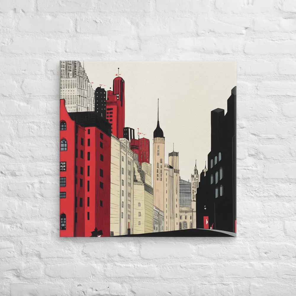 Urban Reverie | Canvas | 28″×28″