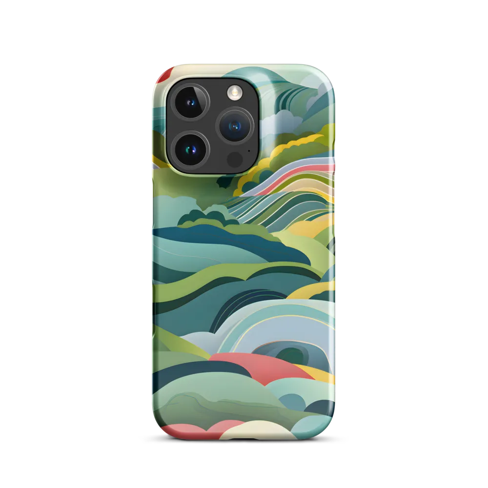 Waves of Serenity | Phone Case |  16 Pro | Snap Case | Glossy