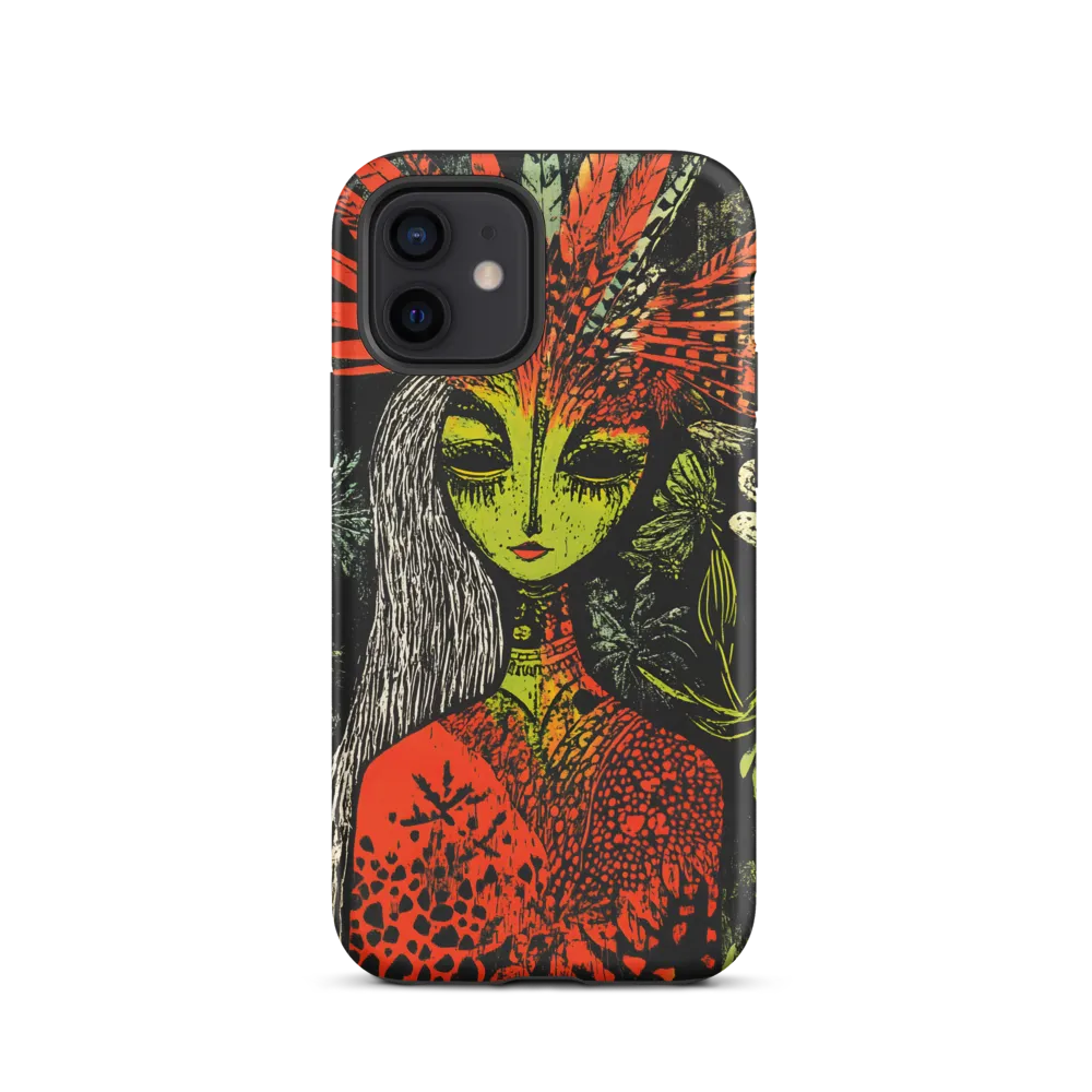 Mystical Flora: A Surreal Portrait