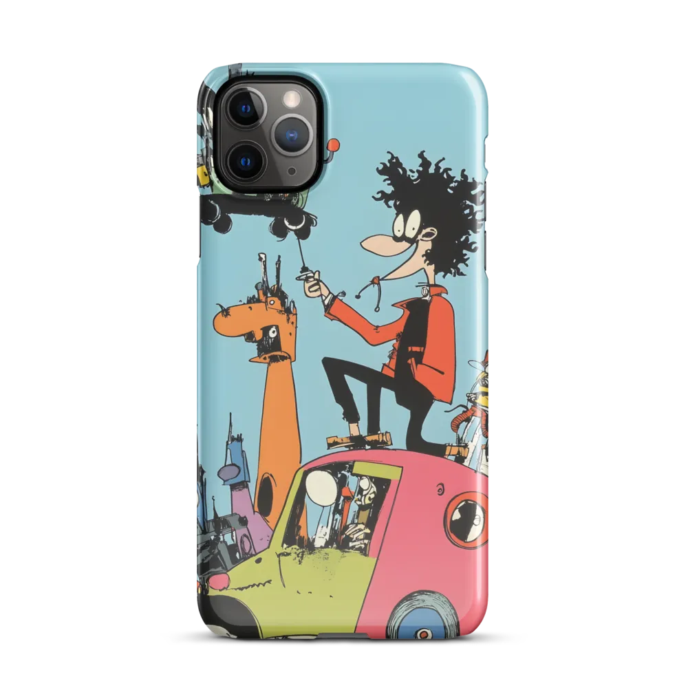 Whimsical Urban Adventure | Phone Case |  11 Pro Max | Snap Case | Glossy